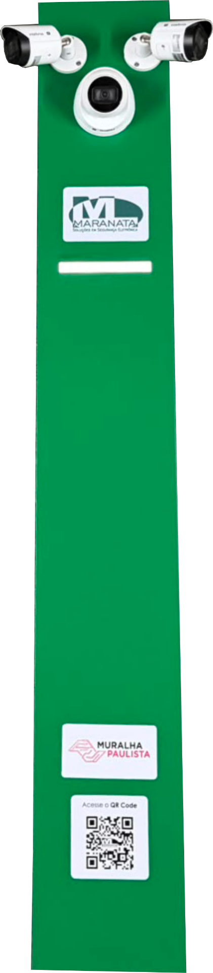 Totem MARANATA modelo Grande TMG-03 com 3 câmeras
